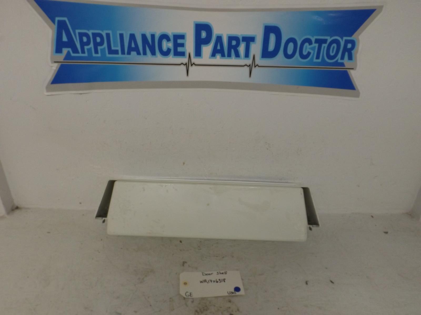 GE Refrigerator WR17X6318 Door Shelf Used GE Refrigerator WR17X6318 Door Shelf Used